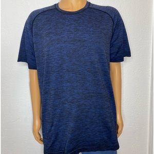 Lululemon Metal Vent Tech 2.0 Short Sleeve Shirt Men’s Size XL Heathered Blue